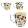Imagen de Taza ceramica estampada gatos