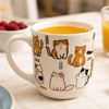 Imagen de Taza ceramica estampada gatos