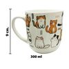 Imagen de Taza ceramica estampada gatos