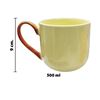 Imagen de Taza ceramica color liso-asa de otro color
