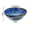 Imagen de Bowl ceramica redondo-liso borde color