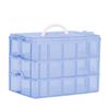Imagen de Caja plastica de almacenamiento apilable con asa