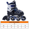 Imagen de Patin roller 4 en linea ruedas de silicona  base de aluminio