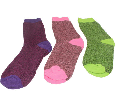 Imagen de Medias 3 pares unisex varios colores