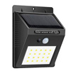 Imagen de Foco led solar con sensor de movimiento y luz para colgar