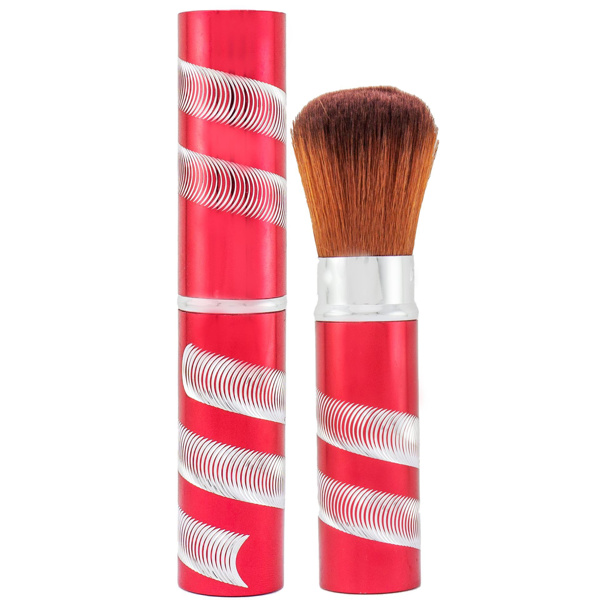 Imagen de Brocha maquillaje en estuche con tapa