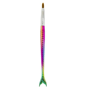 Imagen de Pincel punta avellana para decoración de uñas cola de pez