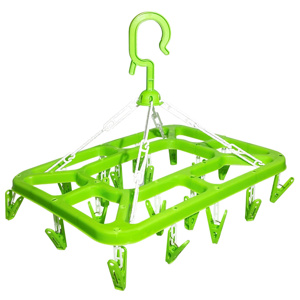 Imagen de Colgador tendedero  rectangular con palillos