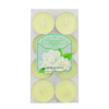 Imagen de Velas chatas blancas 8 unidades
