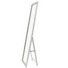 Imagen de Espejo de pie decoracion living marco blanco