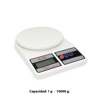 Imagen de Balanza de cocina digital precisión de 1 g hasta 10 kg