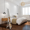 Imagen de Espejo de pie decoracion living marco blanco