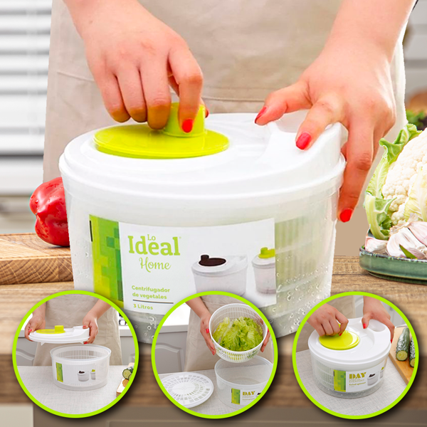 Imagen de Centrifugador escurridor  de vegetales  Lo Ideal