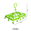 Imagen de Colgador tendedero  rectangular con palillos