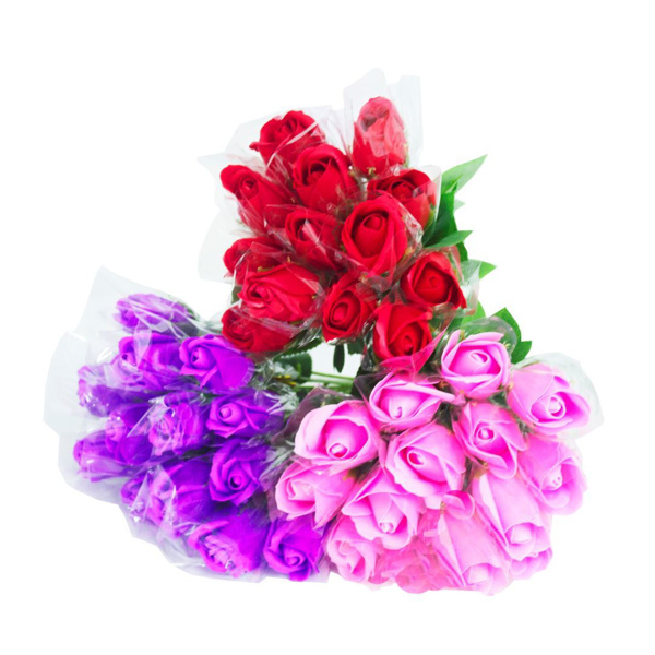 Imagen de Flor adorno rosa
