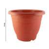 Imagen de Maceta plastica color ladrillo 16cmx13cm