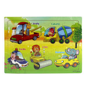 Imagen de Puzzle de madera en español - Diseños surtidos