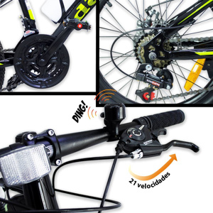 Imagen de Bicicleta montaña rodado 20 amortiguacion delantera lo ideal