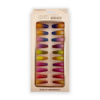 Imagen de Uñas postizas multicolor 24 unidades  Ushas
