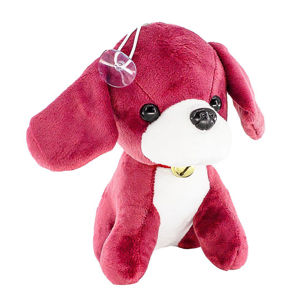 Imagen de Peluche perro sentado sentado con sopapa