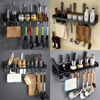 Imagen de Estante de cocina pared con ganchos y porta cubiertos