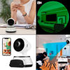 Imagen de Camara wifi de seguridad robotica 360 º avisa al celular - con audio
