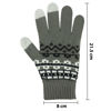 Imagen de Guantes de lana tipo Bariloche  con touch