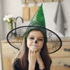 Imagen de Sombrero de bruja con tela arañas - Accesorio para Disfraz