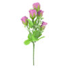 Imagen de Flor artificial ramo rosas pimpollos combinado