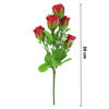 Imagen de Flor artificial ramo rosas pimpollos combinado