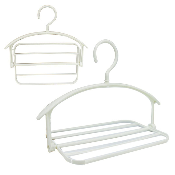 Imagen de Percha plástica plegable multifuncional