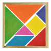 Imagen de Puzzle de madera colores