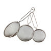 Imagen de Set Coladores de metal 3 unidades 8"/10"/12"