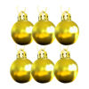 Imagen de Bola Esfera Navidad Lisa 6 Unidades