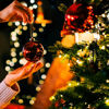 Imagen de Bola Esfera Navidad Lisa 6 Unidades