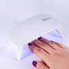 Imagen de Mini lámpara UV para uñas 6 luces led  Secador uñas