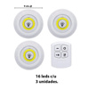 Imagen de Set de lámparas Luz led con control 3 unidades