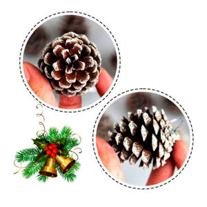 Imagen de Piñas adorno de navidad 6 unidades