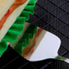 Imagen de Espátula de metal  para torta  con mango de goma