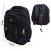 Imagen de Mochila negra para computadora  con puerto USB