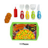Imagen de Pizza en bandeja con accesorios
