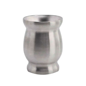 Imagen de Mate acero plateado doble pared 250 ml