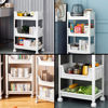 Imagen de Organizador rectangular con ruedas 3 estantes
