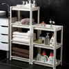 Imagen de Organizador rectangular con ruedas 4 estantes
