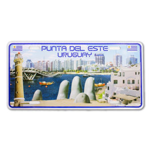 Imagen de Matricula Placa PUNTA DEL ESTE - Souvenirs Uruguay