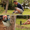 Imagen de Pala con pico plegable con estuche para camping