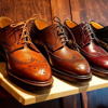 Imagen de Pomada líquida marrón lustra zapatos con esponja 75 ml