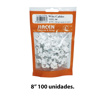 Imagen de Grampas para cable 8"  100 unidades