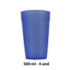 Imagen de Vasos plásticos color opacos  4 unidades