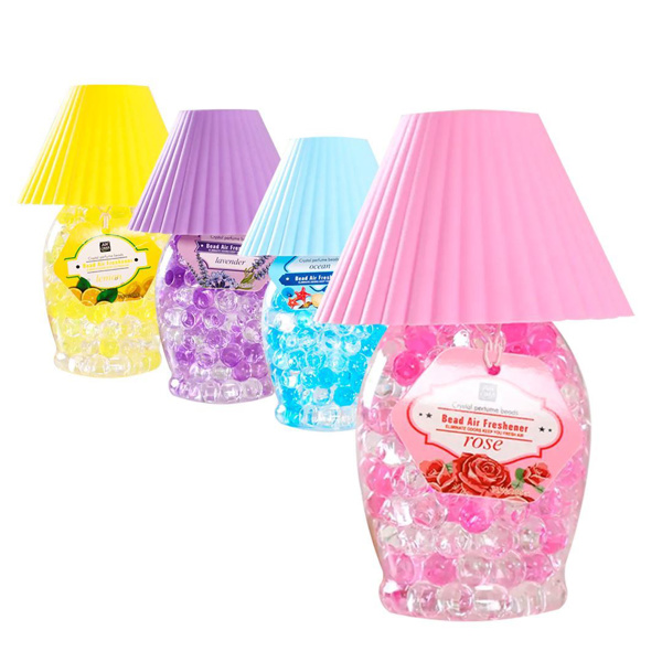 Imagen de Aromatizador de ambiente bolitas de gel tipo lámpara